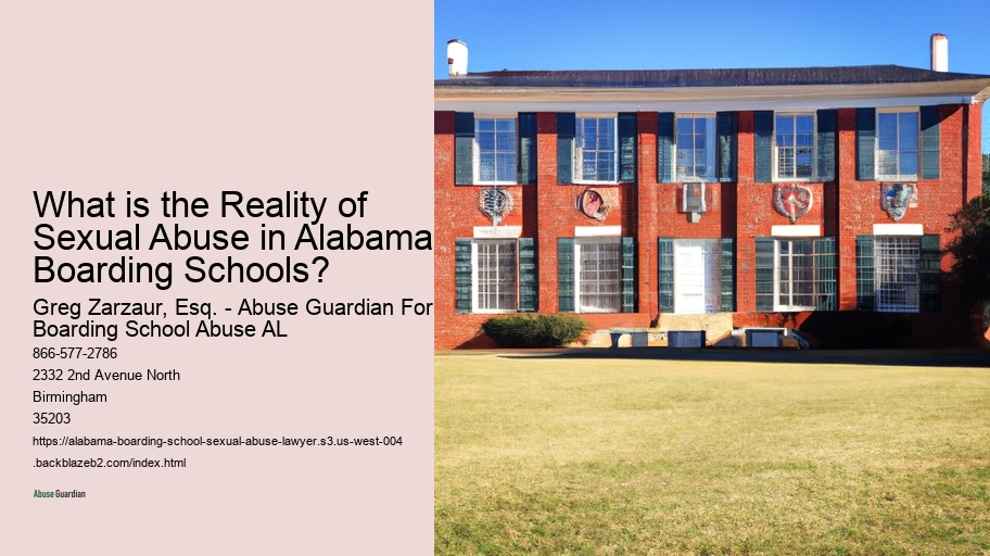 What is the Reality of Sexual Abuse in Alabama Boarding Schools? 