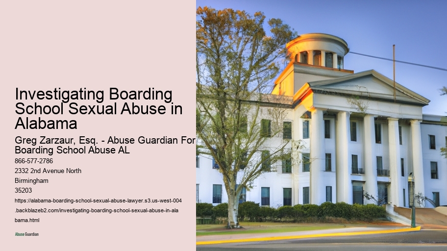 Investigating Boarding School Sexual Abuse in Alabama 